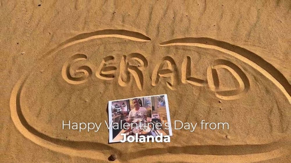 Liefdesvideo met kameel | Romantisch cadeau pakket | Zandflix